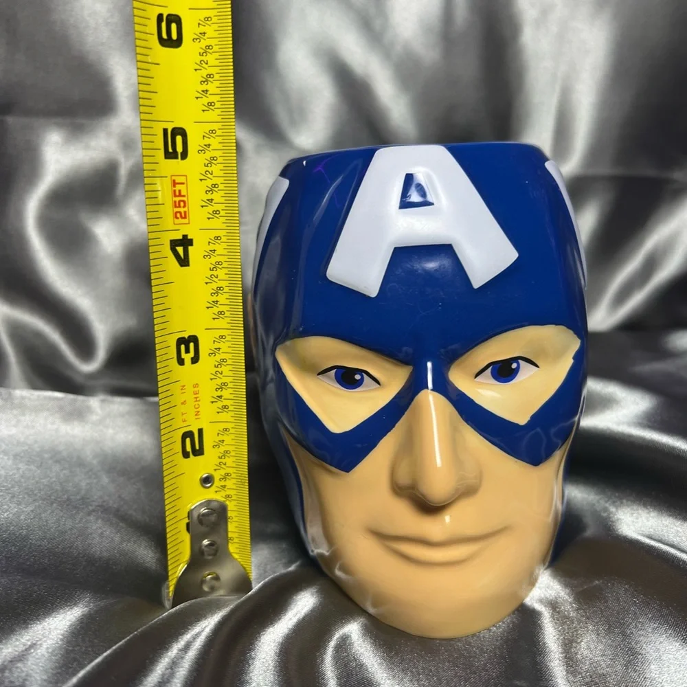 Marvel Captain America Collectible Coffee‎ Cup Mug Red White and Blue